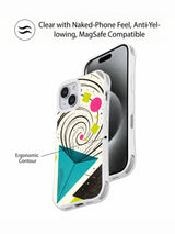 Color Rhythm Universe MagSafe iPhone 15 case