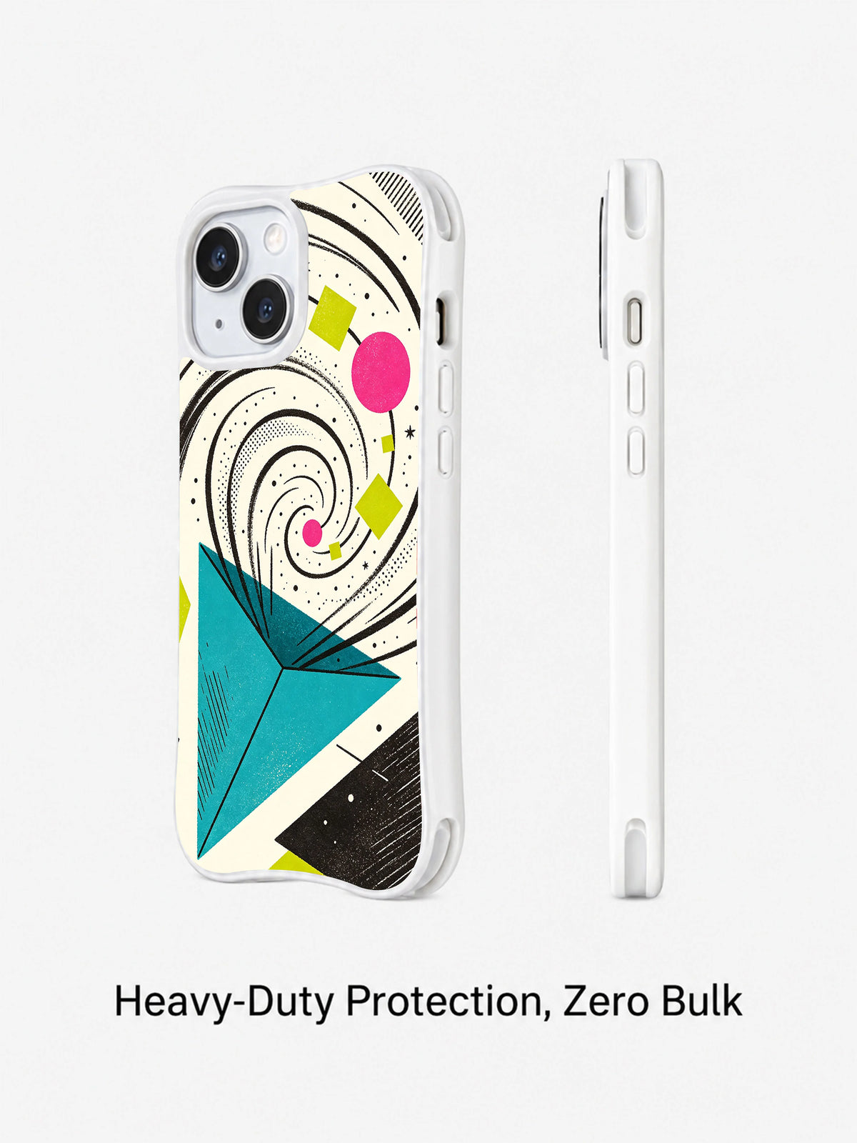 Color Rhythm Universe slim iPhone 15 case