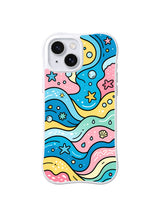 Starfish Current pattern iPhone 14 case