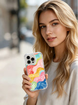 Product or handheld view of the Colorful Freedom Garden case