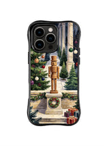 Copper Toy Guardian iPhone 16 Pro case in Wreath Pedestal Keeper artwork