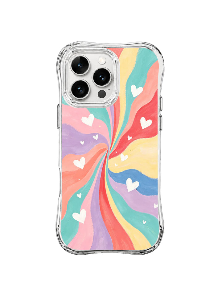 Coquette Candy Hearts iPhone 15 Pro Max Case – Cute Art