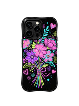 Coquette Pop Garden iPhone 16 Pro case front view