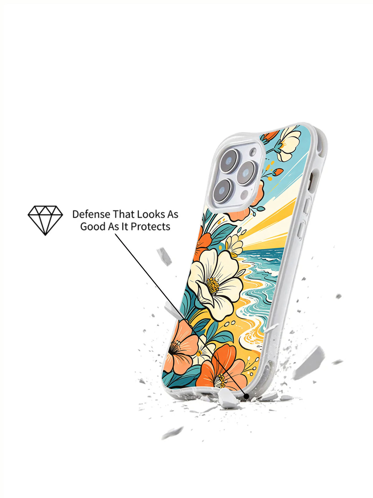 Supplied marketing graphic with unverified protection, fit or MagSafe statements