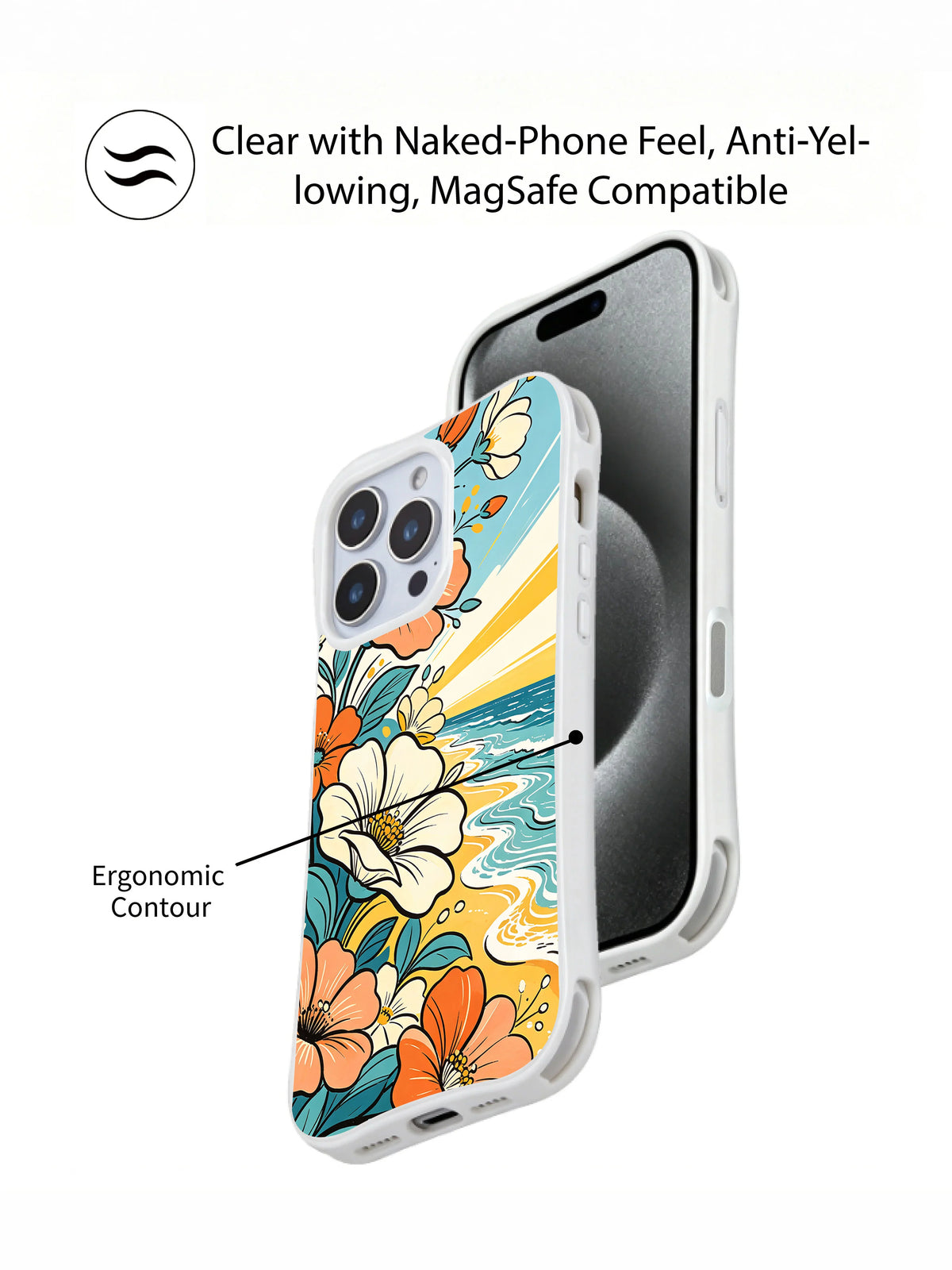 Supplied marketing graphic with unverified protection, fit or MagSafe statements