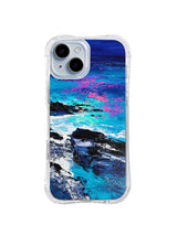 Product or handheld view of the Tidal Spark Coastal Abstract case
