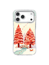 Blush Bow Shelter winter folk art iPhone 17 Pro case