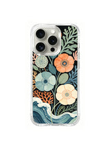 Coral Tide Bouquet pattern iPhone 15 Pro case