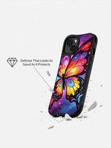 Cosmic Butterfly Kingdom protective case