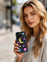 Cosmic Candy Universe neon celestial iPhone 16 Pro case view 6