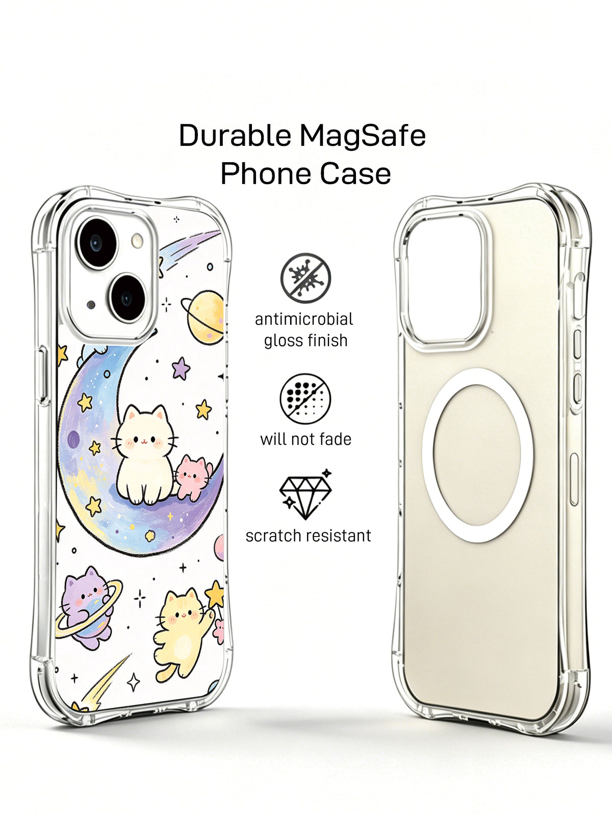 Supplied marketing graphic with unverified protection, fit or MagSafe statements
