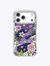 Cosmic Flower Parade iPhone 17 Pro Max case front view