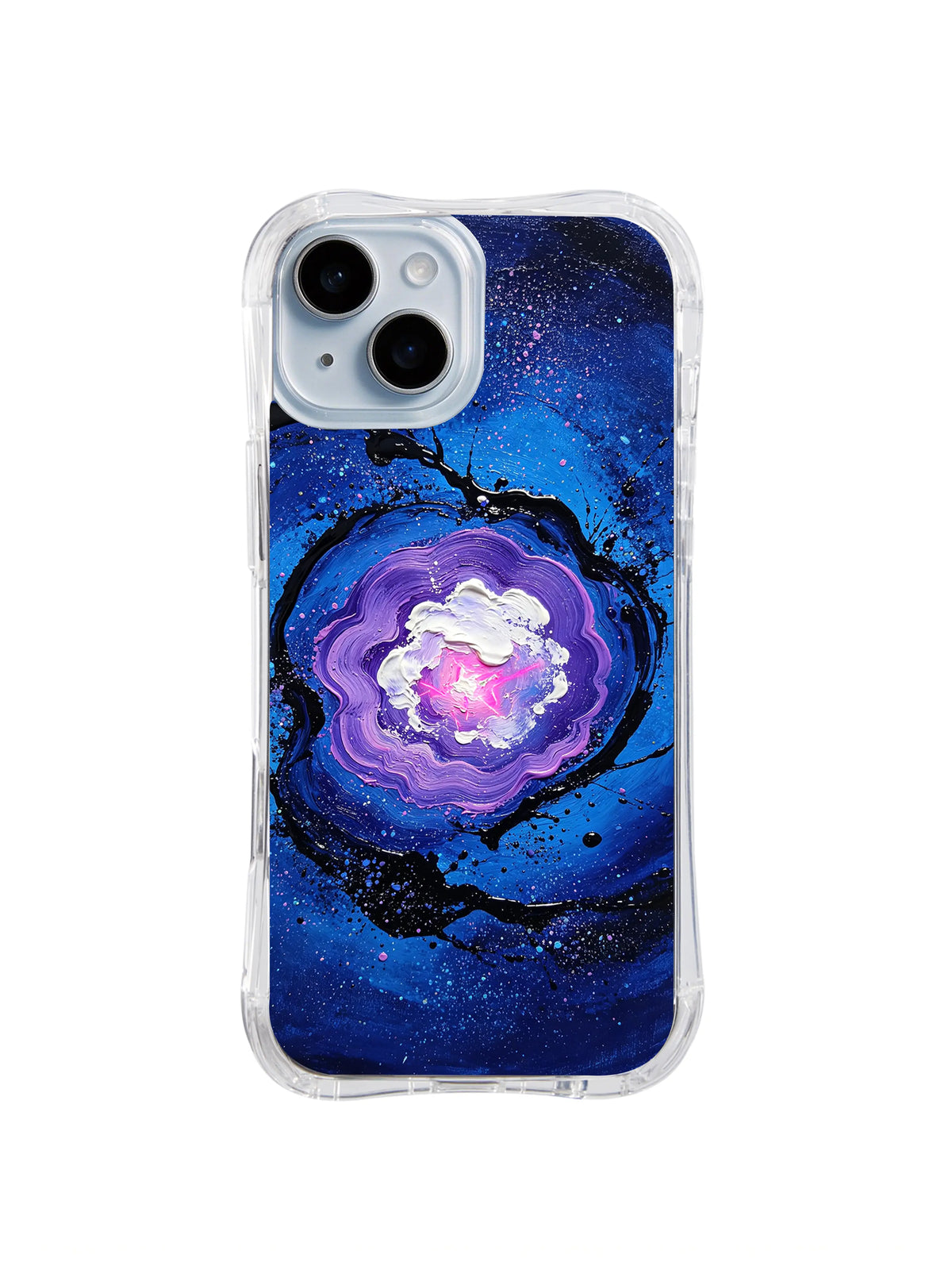 Nebula Bloom Core abstract space iPhone 15 Plus case