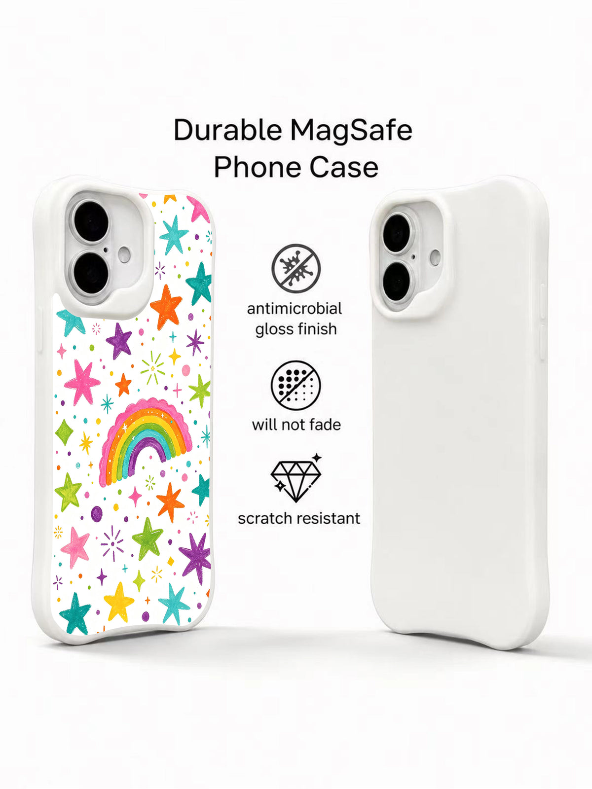 Desteklenmeyen koruma, uyum veya MagSafe iddiaları içeren tedarik ürün grafiği