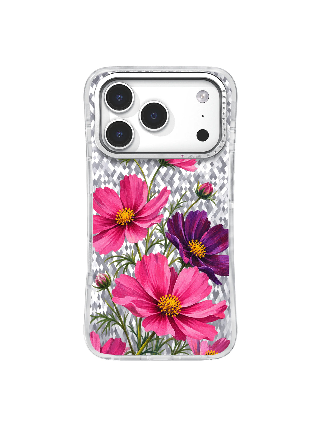 Mustard Stars cosmos artwork for iPhone 17 Pro case
