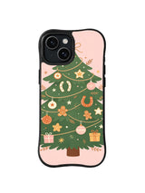 Gingerbread Horseshoe Tree cowgirl iPhone 14 Plus case by Merry Vellum