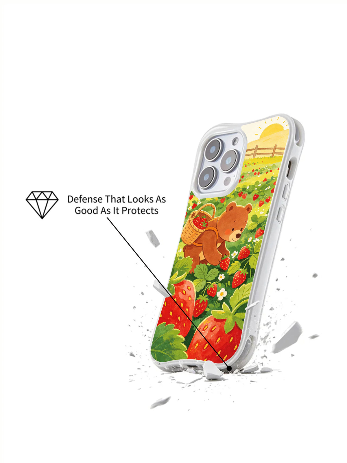 Supplied product graphic with unsupported protection, fit or MagSafe claims