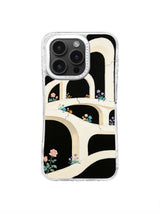 Cracked Rose Bridges floral architecture pattern case
