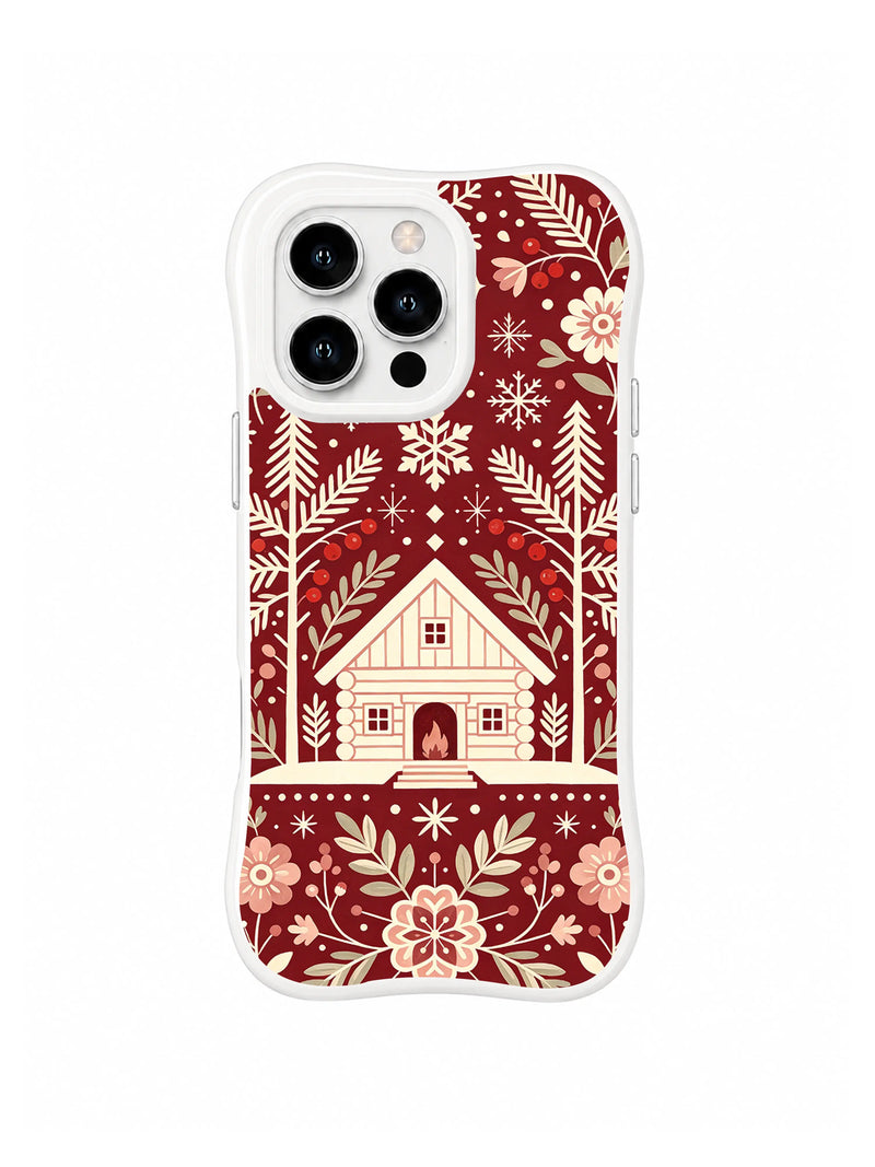 Cranberry Hearth Forest iPhone 13 Pro Case
