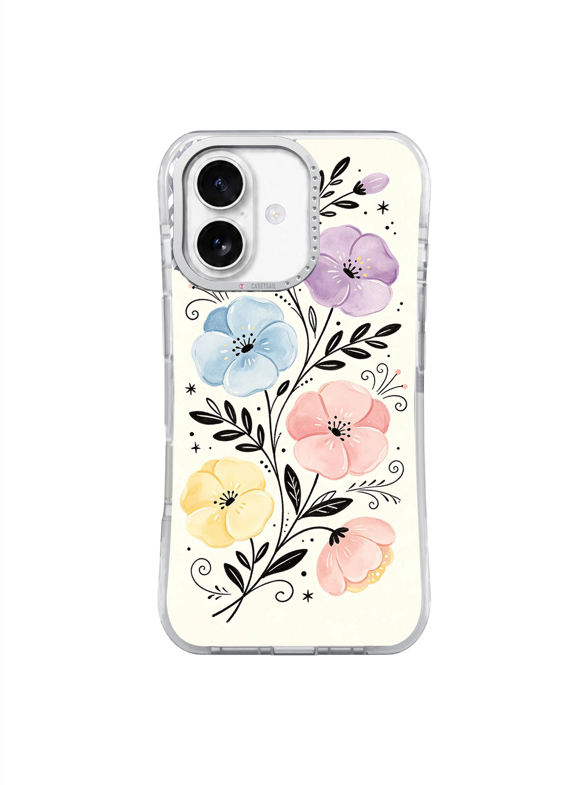 Pastel Vine Melody iPhone 17 case