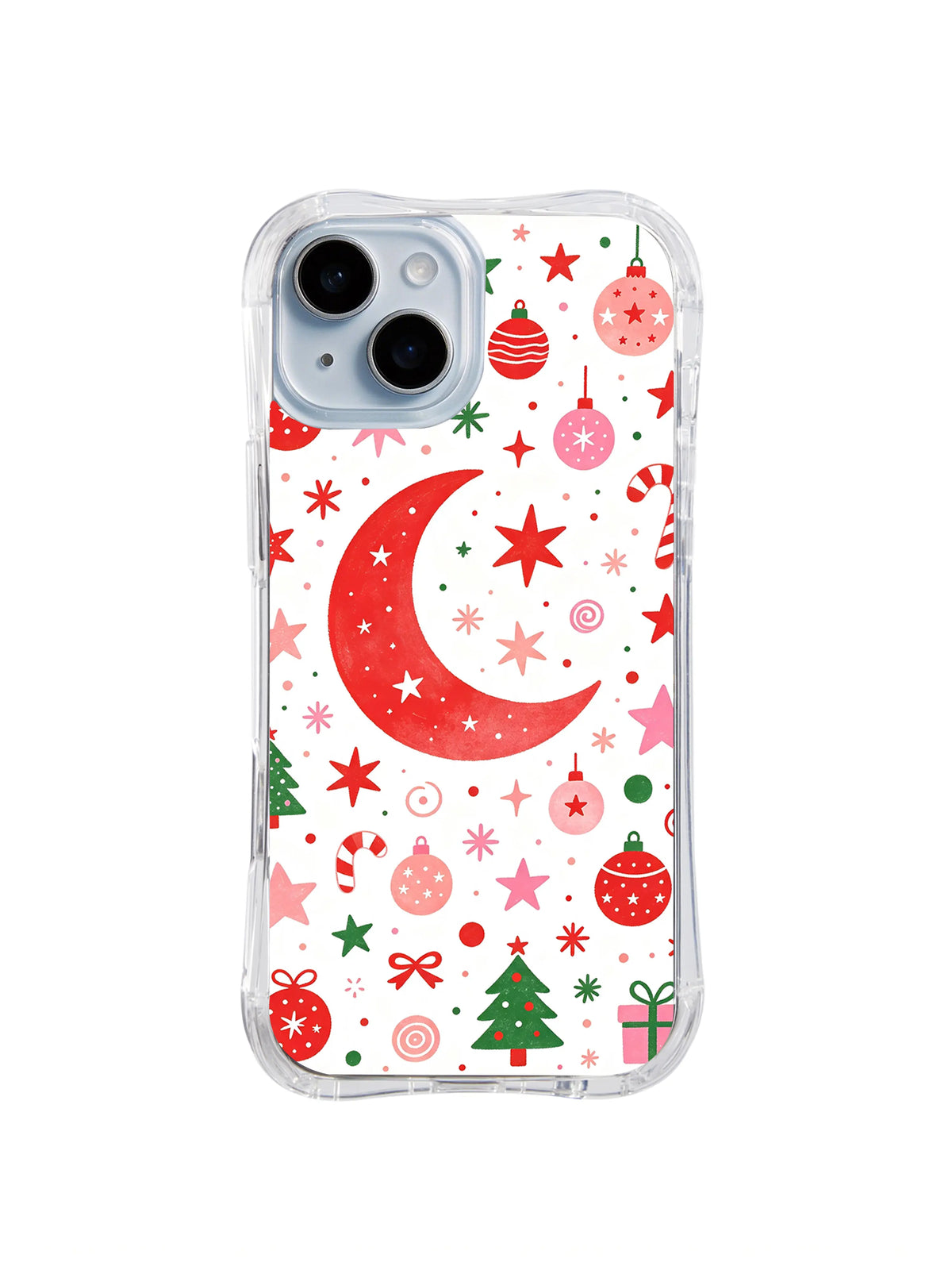Crescent Ornament Sky pattern iPhone 13 case