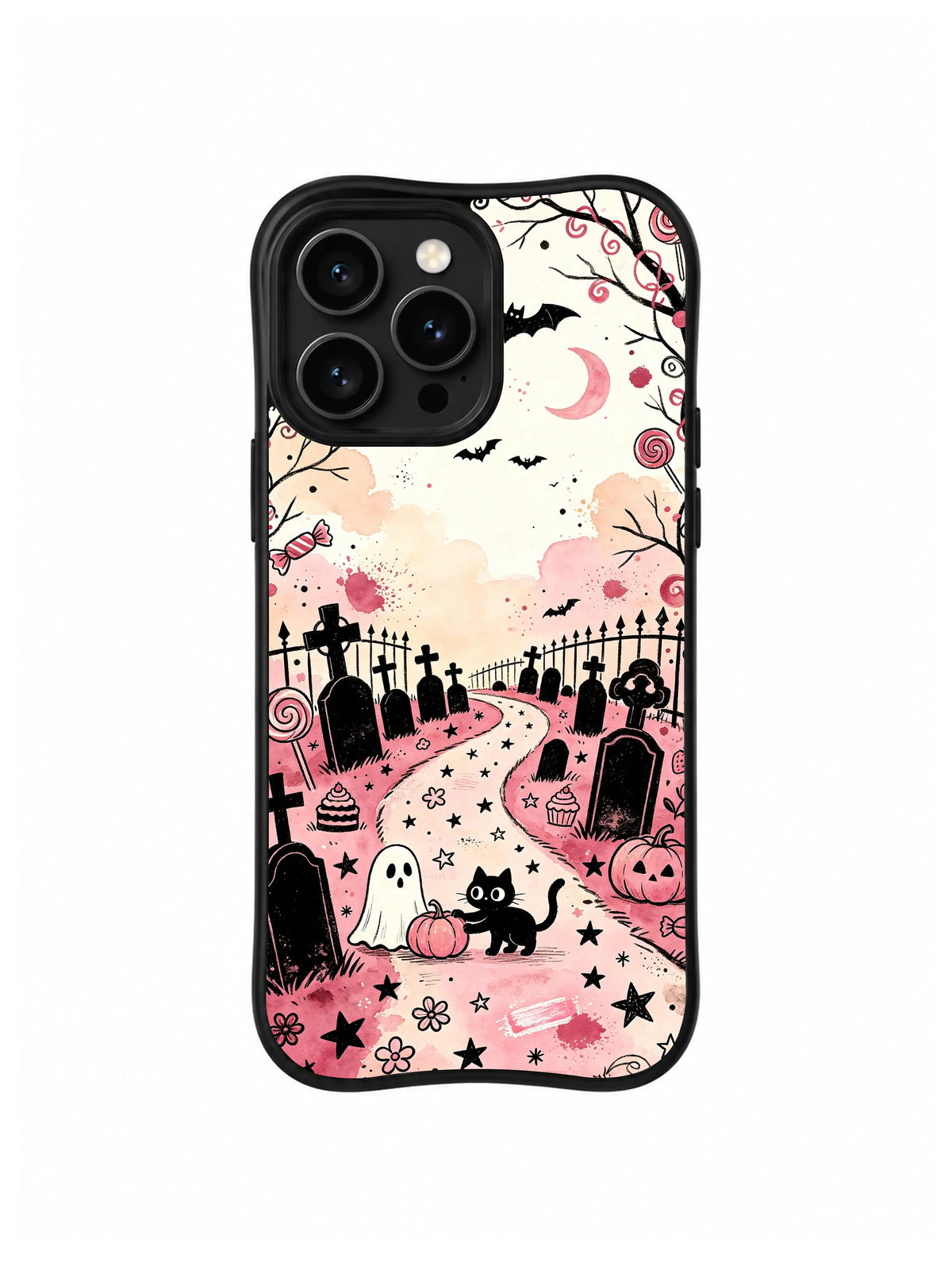Crescent Sweet Street pattern iPhone 13 Pro case