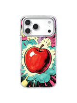 Crimson Focus Burst red apple iPhone case artwork