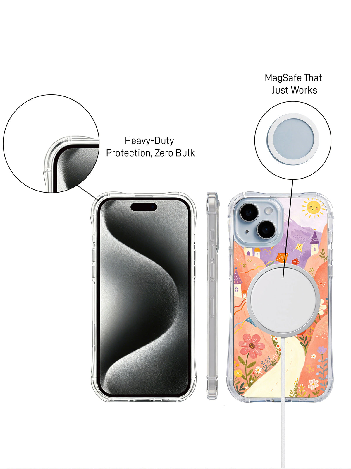 Supplied product graphic with unsupported protection, fit or MagSafe claims