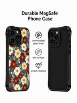 Crimson Meadow Memory iPhone 15 Pro case product view 3