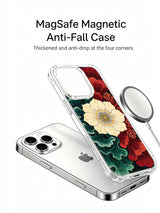 Crimson Ocean Garden iPhone 15 Pro case product view 2