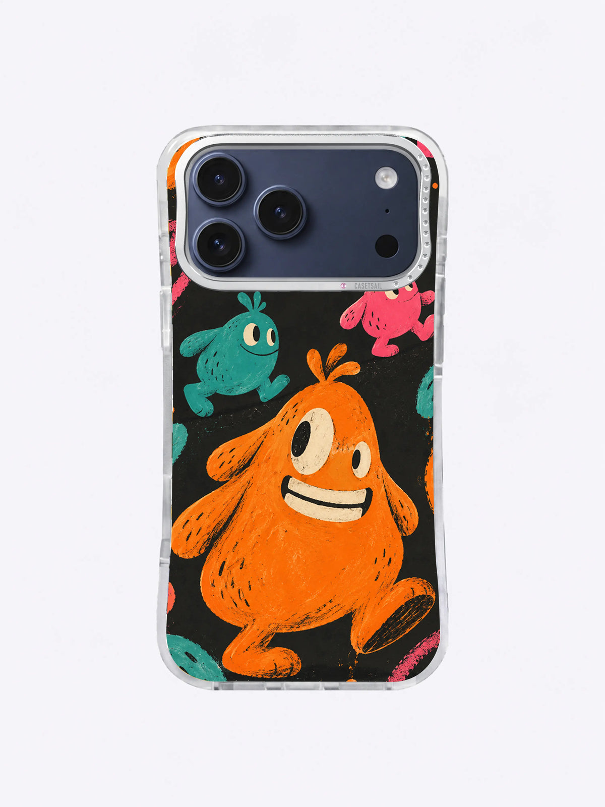 Confident March artwork on an iPhone 17 Pro Max case