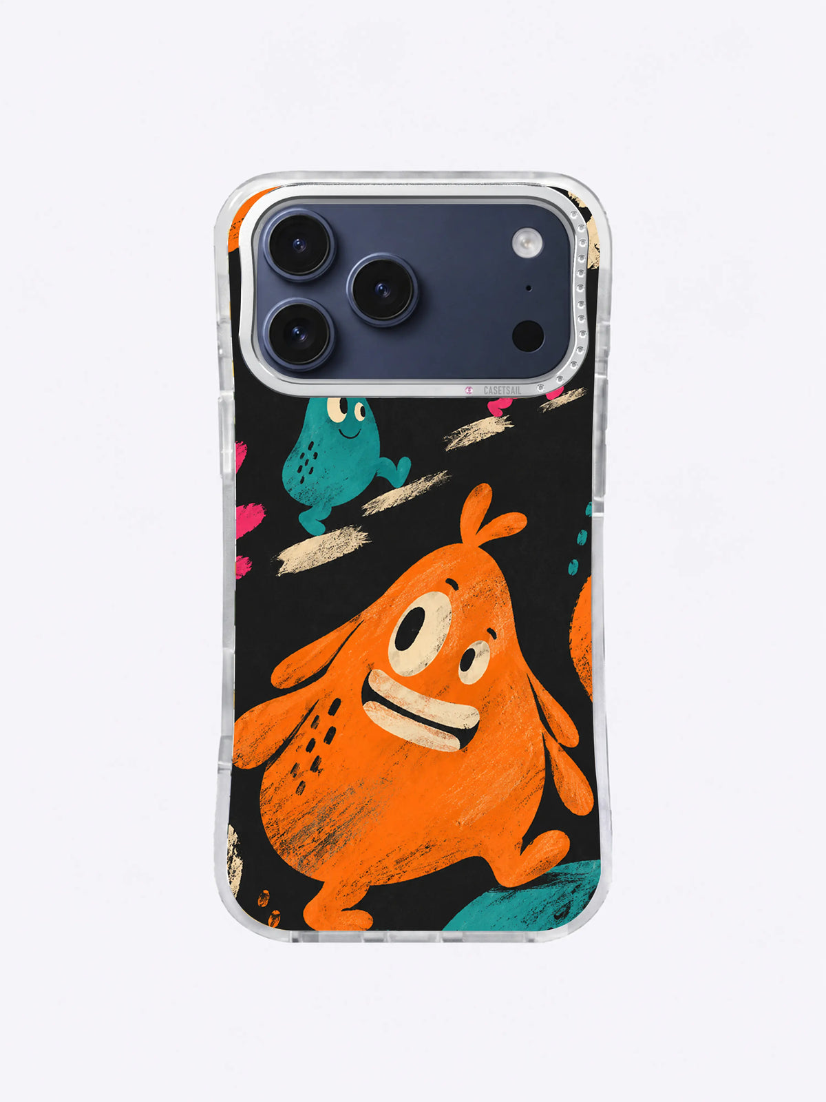 Freedom Dance artwork on an iPhone 17 Pro Max case