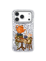 A Cup Poured Twice clear iPhone 17 Pro Case front