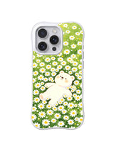 Daisy Daydream Bear pattern on iPhone 14 Pro Max case