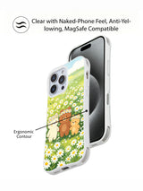 Daisy Field Bears iPhone 14 Pro Max case product view 5
