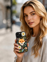 Product or handheld view of the Daisy Fox Daydream case