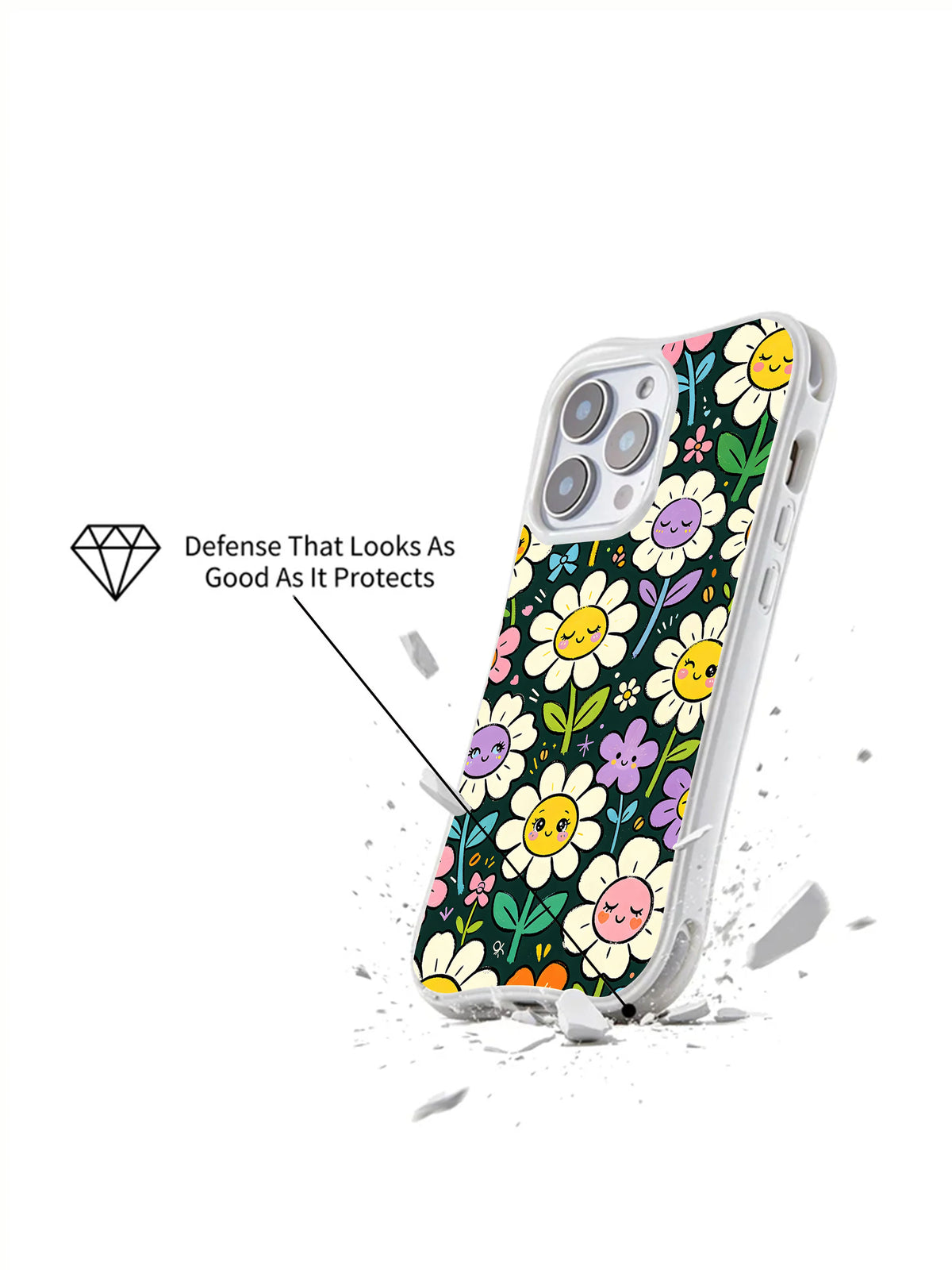 Supplied marketing graphic with unverified protection, fit or MagSafe statements