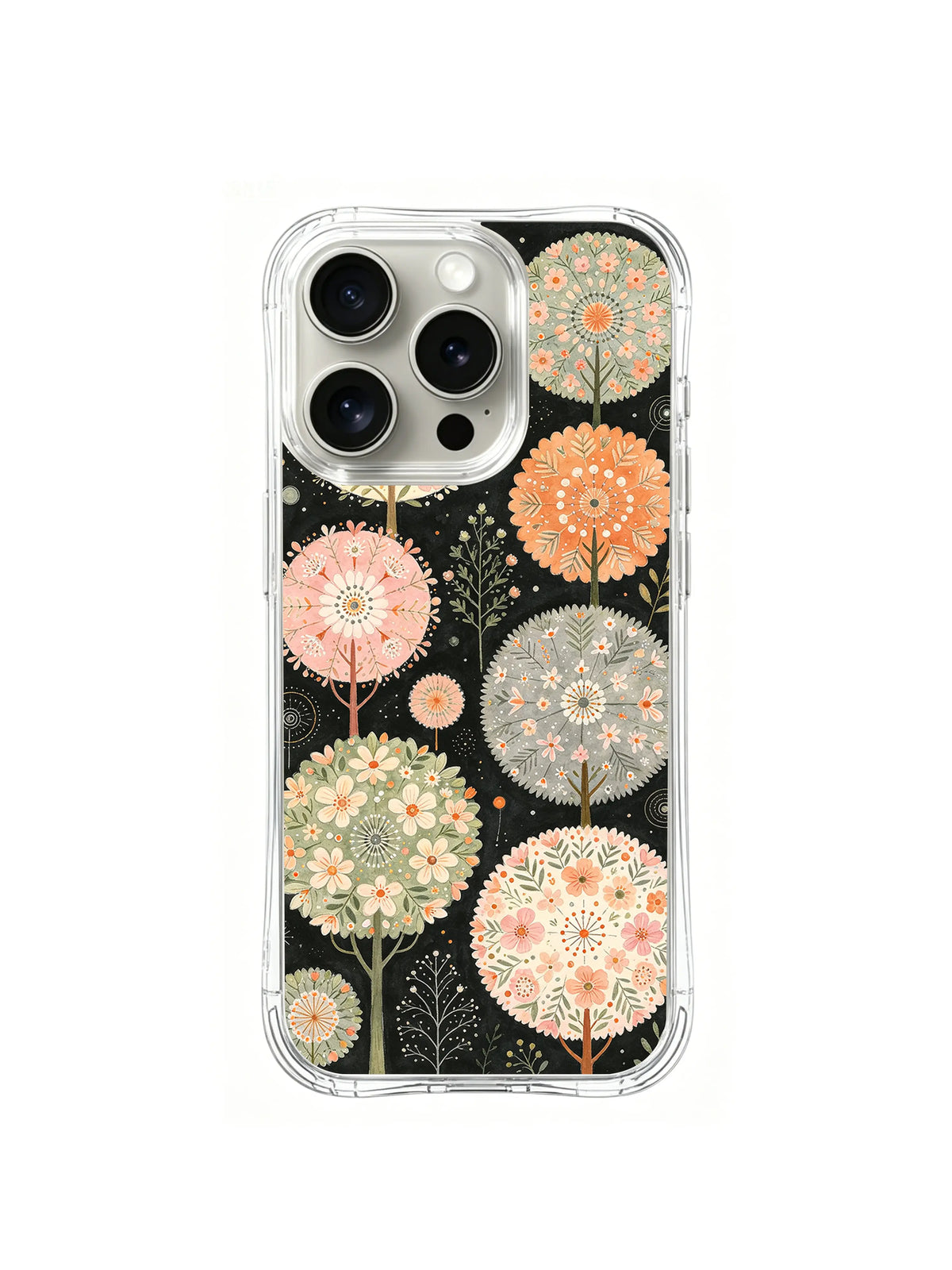 Dandelion Dream Grove pattern iPhone 15 Pro case