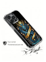 Blue armored cyber dragon in the product gallery