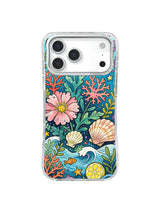 Deep Sea Flower Shells pattern for iPhone 17 Pro Max case