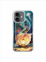 Jellyfish Lantern Passage iPhone case artwork