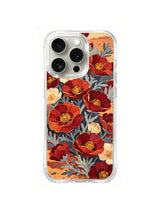 Sunset Poppy Canyon pattern on iPhone 15 Pro case