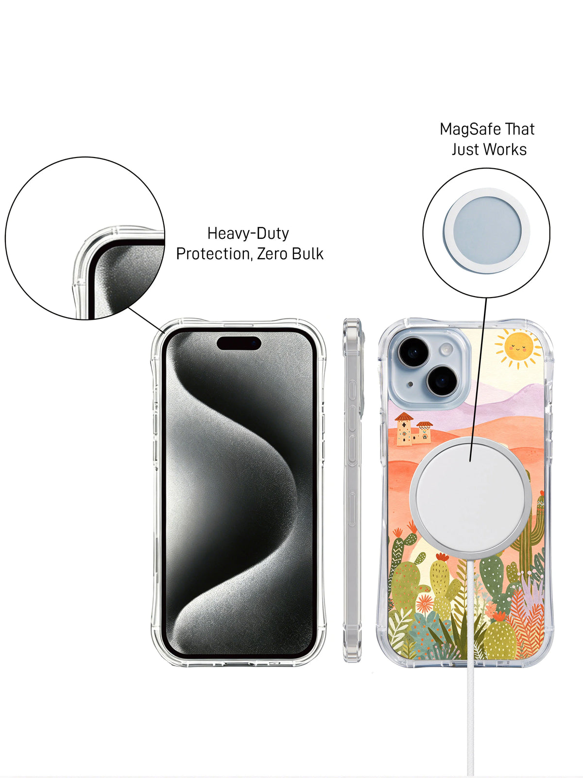 Supplied product graphic with unsupported protection, fit or MagSafe claims