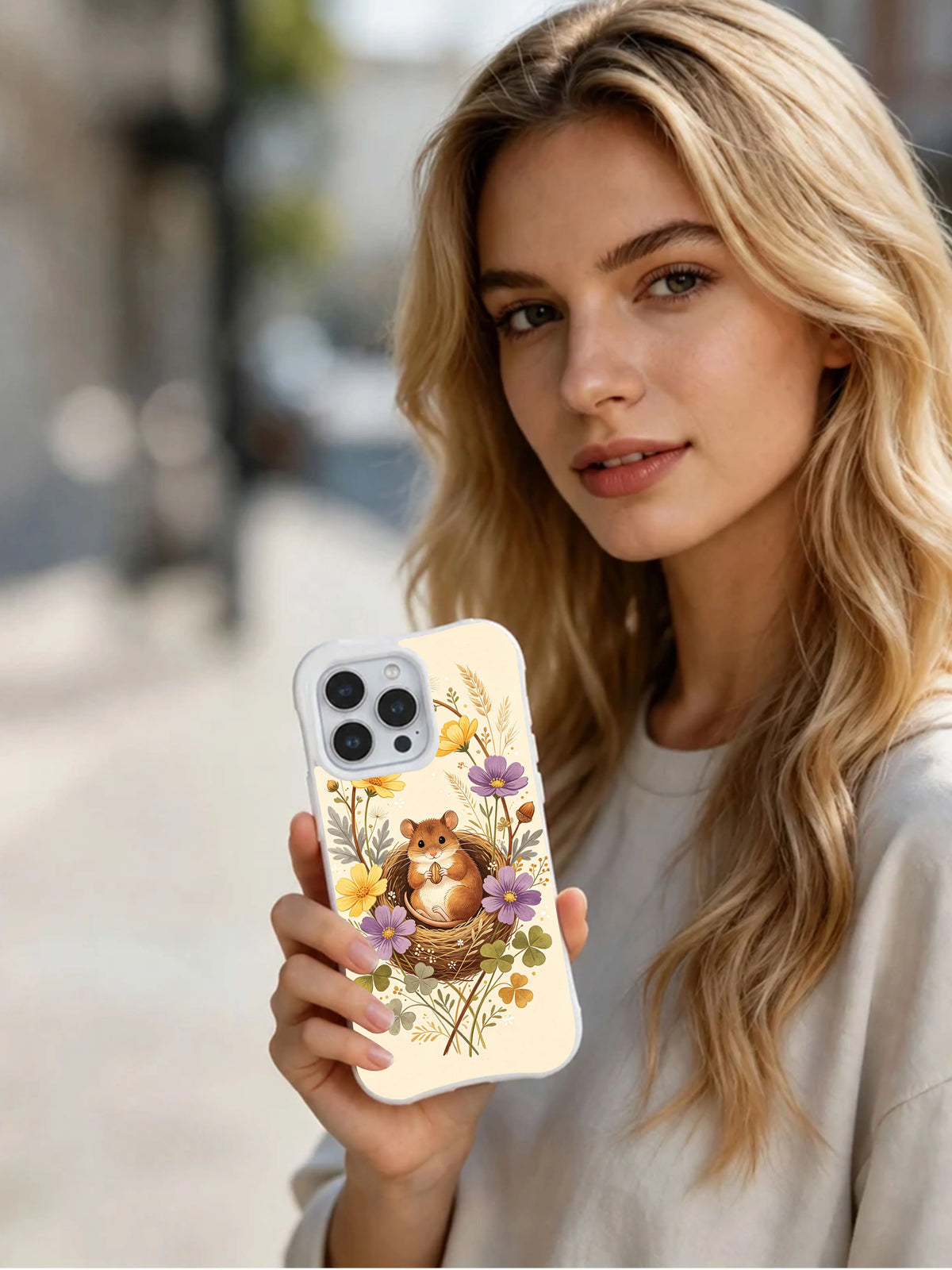 Product or handheld view of the Dormouse Seed Cradle case