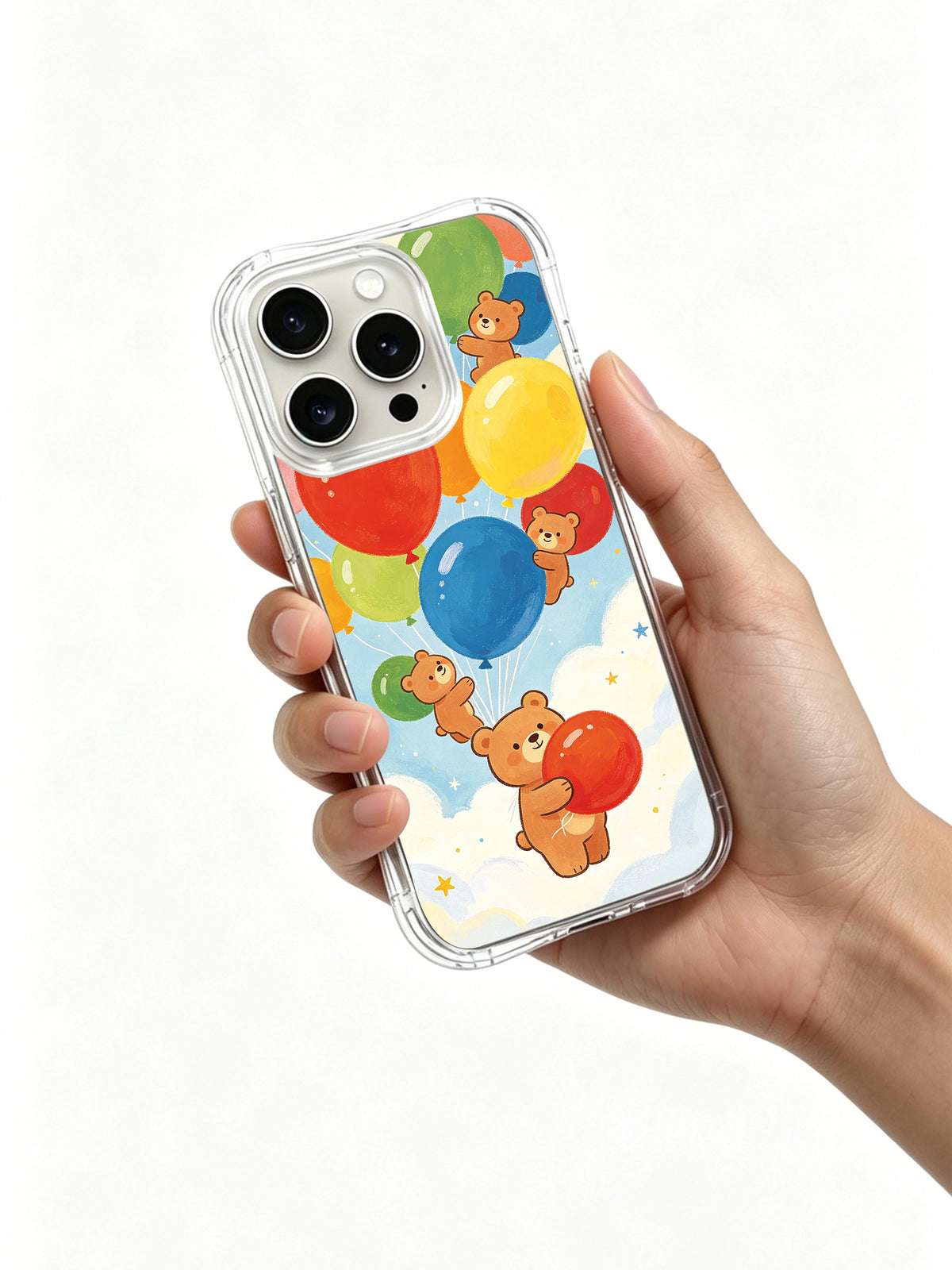 Dream Balloon Bears iPhone 14 Pro Max case product view 5