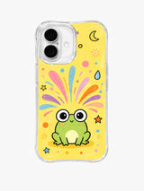 Dream Frog iPhone 16 Plus case front artwork