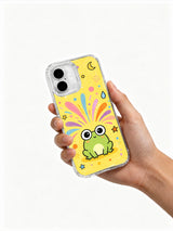 Dream Frog celestial phone case lifestyle view