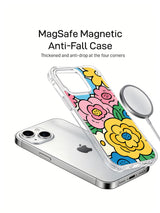 Dream Garden iPhone 14 case magnetic charging