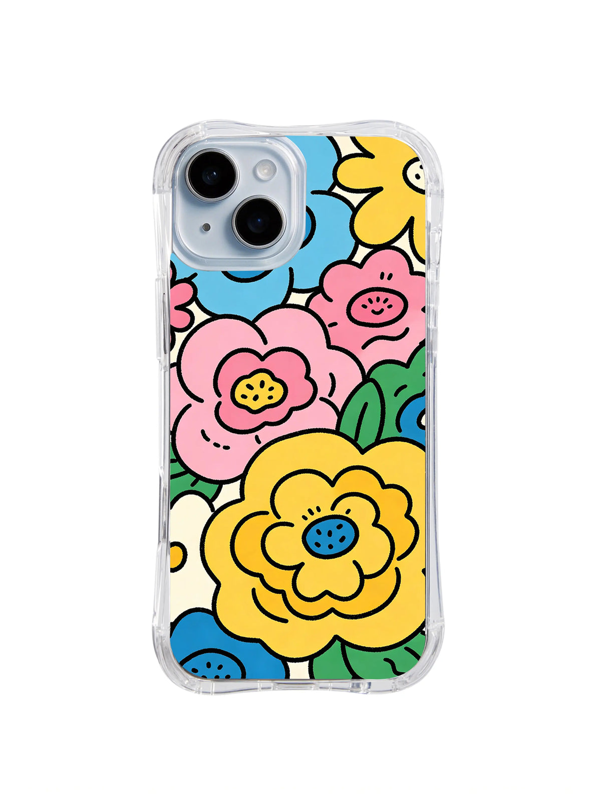 Sunrise Bloom pattern iPhone 14 case