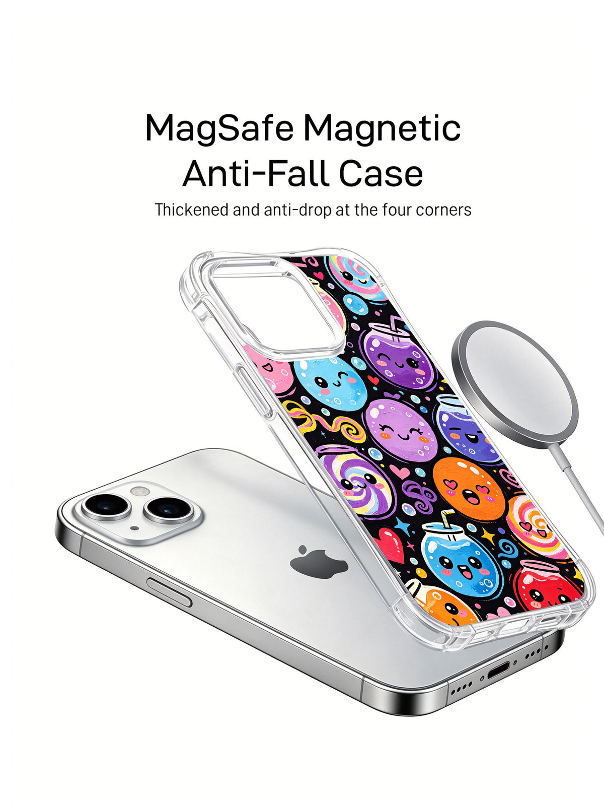 Supplied marketing graphic with unverified protection, fit or MagSafe statements